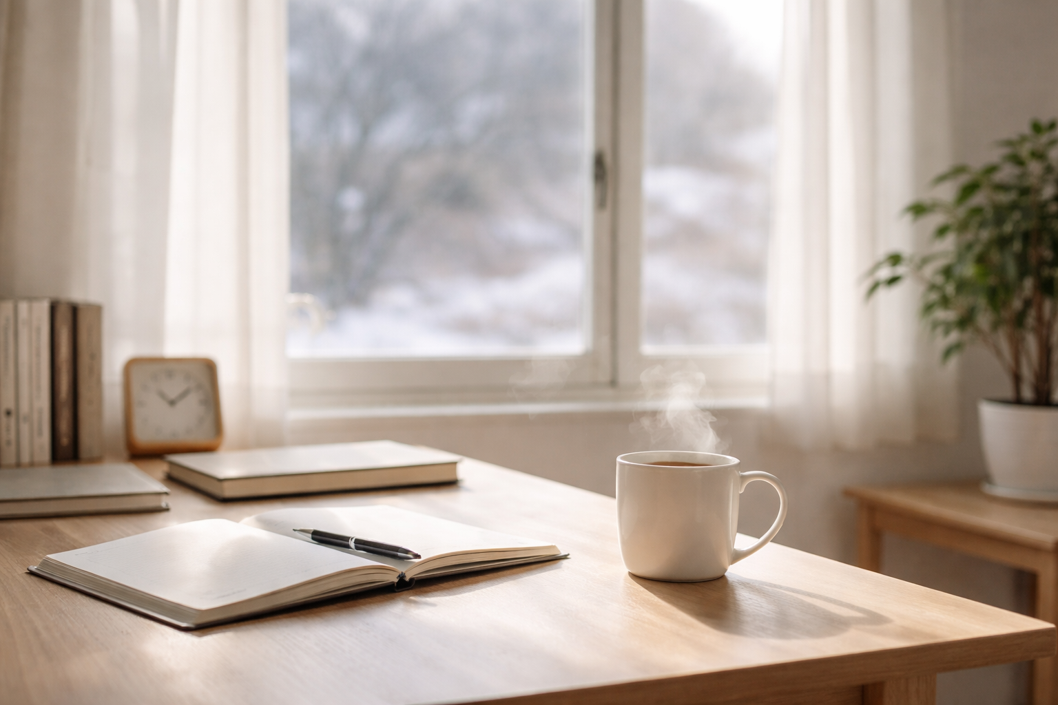 静かに整える｜結果を待つ朝