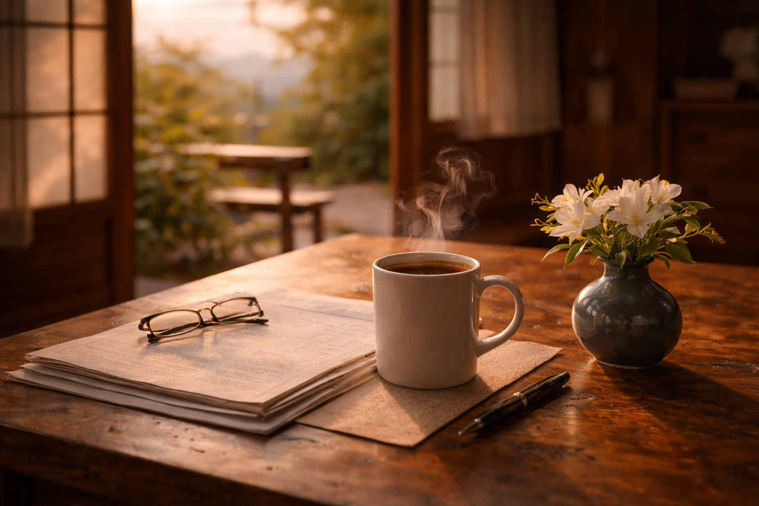 整った朝にだけ、見えるものがある