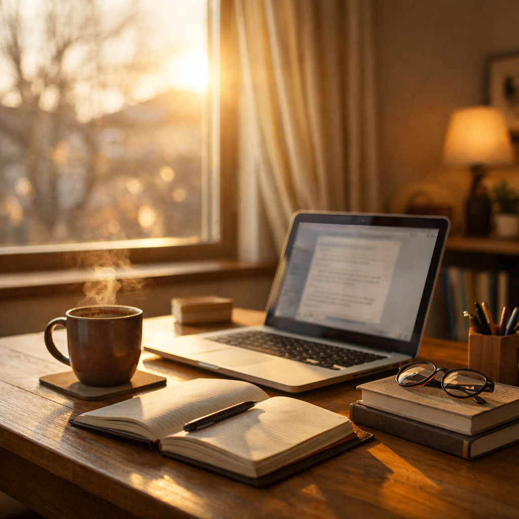 冬の日差しと静かな部屋