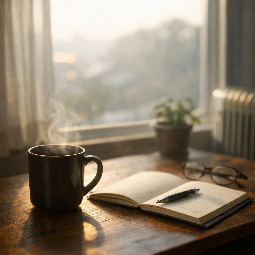 揺れている朝も、整いの途中にある