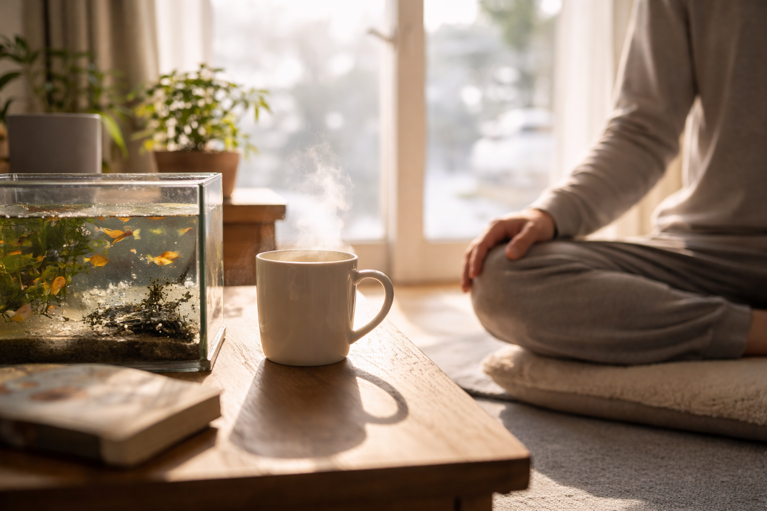 整い始めた冬の朝